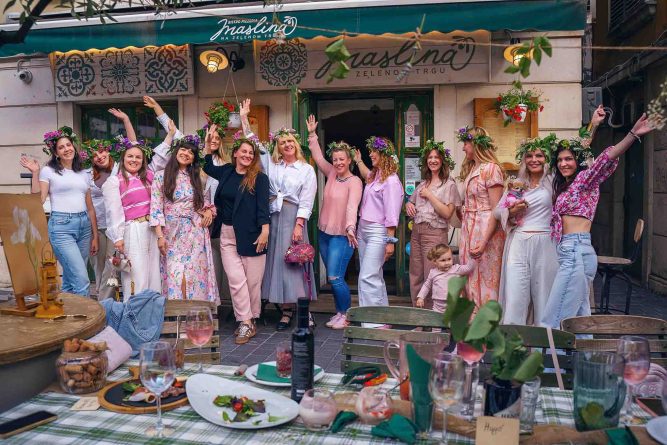 Pozdrav lipnju iz Masline na Zelenom trgu