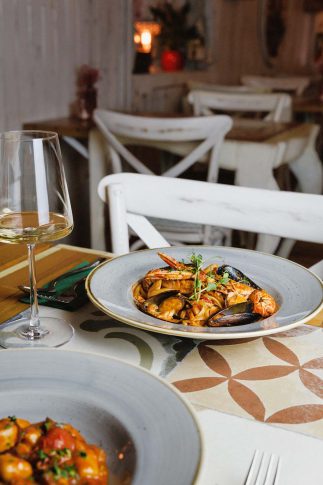 LINGUINE DI MARE sa morskim plodovima_